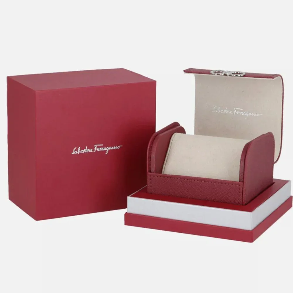 Ferragamo Mens 44mm Bracelet Fashion Watch